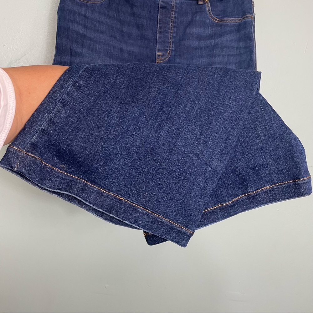 Spanx Flare Jeans Women’s 1X Style 20327R Midnight‎ Blue - Picture 7 of 11
